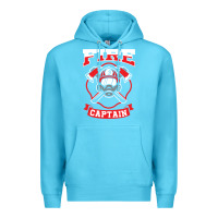 Ocean Blue fire captain firefighter fireman job Premium Hoodie - tuanDangUi