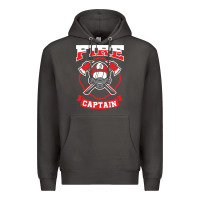 Smoke fire captain firefighter fireman job Premium Hoodie - tuanDangUi
