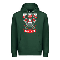 Sports Green fire captain firefighter fireman job Premium Hoodie - tuanDangUi