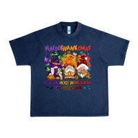 Navy Hallothanksmas it's the most wonderful time of the Urban Heavy Tee - NancyCooperArtShop