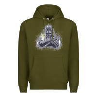 Army Green dishonored   corvo Premium Hoodie - tuanDangUi