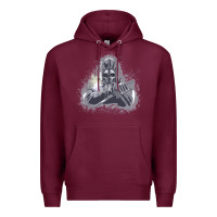 Burgundy dishonored   corvo Premium Hoodie - tuanDangUi