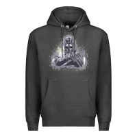 Charcoal Heather dishonored   corvo Premium Hoodie - tuanDangUi