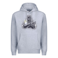 Heather Grey dishonored   corvo Premium Hoodie - tuanDangUi