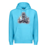 Ocean Blue dishonored   corvo Premium Hoodie - tuanDangUi