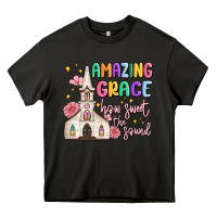 Asphalt amazing grace how sweet the sound Heavy Core Tee - MaliasSmallBusiness