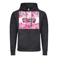 Vintage Black Breast Cancer Teacher Vintage Hoodie - NancyCooperArtShop