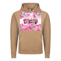 Vintage Coffee Breast Cancer Teacher Vintage Hoodie - NancyCooperArtShop