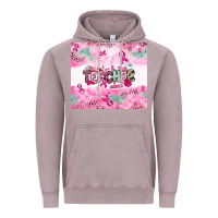 Vintage Zinc Breast Cancer Teacher Vintage Hoodie - NancyCooperArtShop