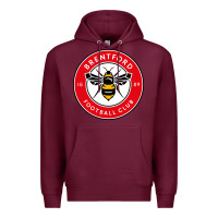 Burgundy brentford Premium Hoodie - tuanDangUi