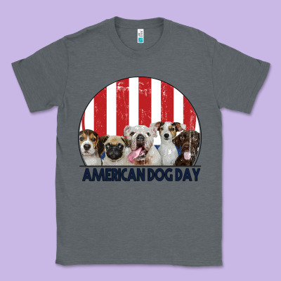 American Dog Day Classic Tee Designed By Bettercallsaul