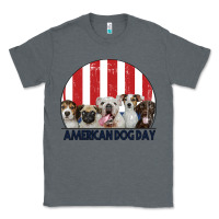 Charcoal Heather American Dog Day Classic Tee - Bettercallsaul