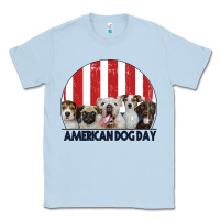 Dusty Blue American Dog Day Classic Tee - Bettercallsaul