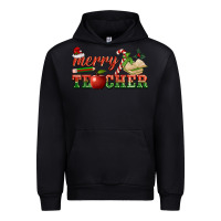 Black merry teacher Urban Hoodie - BarkalooDesign