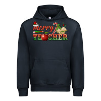 Navy merry teacher Urban Hoodie - BarkalooDesign
