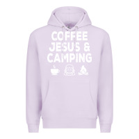 Lilac camp camping camper campfire campsite hiking gift Premium Hoodie - tuanDangUi