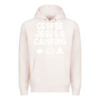 Pale Pink camp camping camper campfire campsite hiking gift Premium Hoodie - tuanDangUi