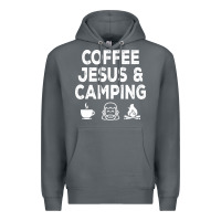 Rock camp camping camper campfire campsite hiking gift Premium Hoodie - tuanDangUi