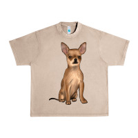 French Oak chihuahua Urban Heavy Tee - JahusDesignShop