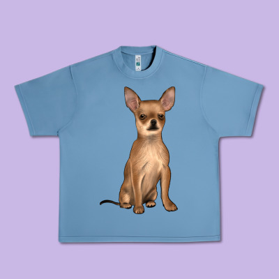 Chihuahua Urban Heavy Tee Designed By Jahusdesignshop