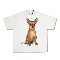 Pistachio chihuahua Urban Heavy Tee - JahusDesignShop