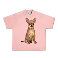 Salmon chihuahua Urban Heavy Tee - JahusDesignShop