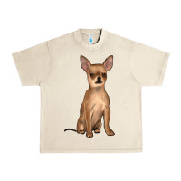 Sandshell chihuahua Urban Heavy Tee - JahusDesignShop