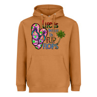 Meerkat life is better İn flip flops Heavyweight Hoodie - CowhideDigitalArt