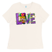 Mardi Gras Love With Gnome Ladies Tee | Teevron