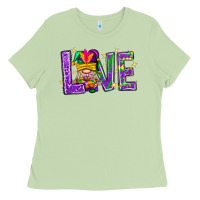 Matcha Mardi Gras Love With Gnome Ladies Tee - BundleAndBundleShop