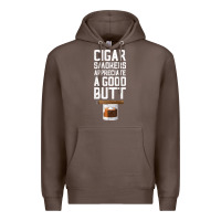 Coffee funny cigar smoker humidor gift set cigar lover sm Premium Hoodie - tuanDangUi