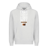 Dove Grey funny cigar smoker humidor gift set cigar lover sm Premium Hoodie - tuanDangUi