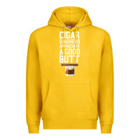 Lemon funny cigar smoker humidor gift set cigar lover sm Premium Hoodie - tuanDangUi
