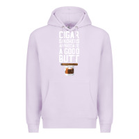 Lilac funny cigar smoker humidor gift set cigar lover sm Premium Hoodie - tuanDangUi