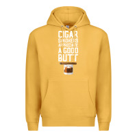 Mustard funny cigar smoker humidor gift set cigar lover sm Premium Hoodie - tuanDangUi