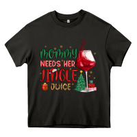 Asphalt mommy needs her jingle juice Heavy Core Tee - MaliasSmallBusiness