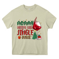 Mossy mommy needs her jingle juice Heavy Core Tee - MaliasSmallBusiness