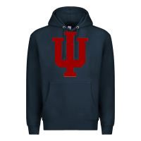 Navy indiana hoosiers Premium Hoodie - tuanDangUi