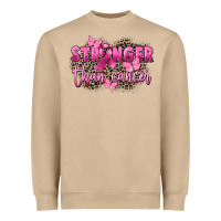 Stronger Than Cancer Heavyweight Sweatshirt | Teevron