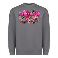 Storm Stronger than Cancer Heavyweight Sweatshirt - FaDigitalArtStudio