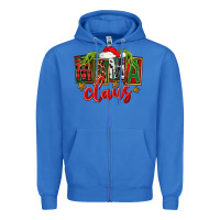 True Royal Christmas mama Claus Zipper Hoodie - FaDigitalArtStudio