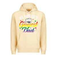 Pina Colada 1 worlds gayest dad funny fathers day lgbt pride r Premium Hoodie - tuanDangUi