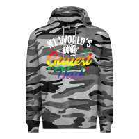 Slate Camo 1 worlds gayest dad funny fathers day lgbt pride r Premium Hoodie - tuanDangUi
