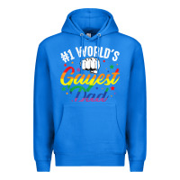 True Royal 1 worlds gayest dad funny fathers day lgbt pride r Premium Hoodie - tuanDangUi
