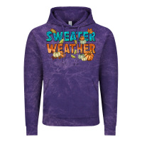 Cloud Purple Fall Vintage Hoodie - texasbilliewilder