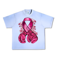 Grape Ice breast cancer with boxing gloves Urban Heavy Tee - NancyCooperArtShop