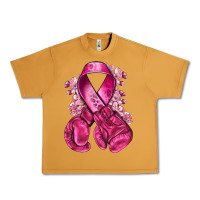 Peanut Butter breast cancer with boxing gloves Urban Heavy Tee - NancyCooperArtShop