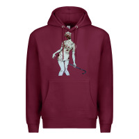 Burgundy silent hill nurse Premium Hoodie - tuanDangUi