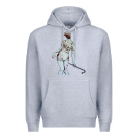 Heather Grey silent hill nurse Premium Hoodie - tuanDangUi