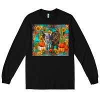 Black fall heifer cows Long Sleeve Tee - RanaPortraitStore